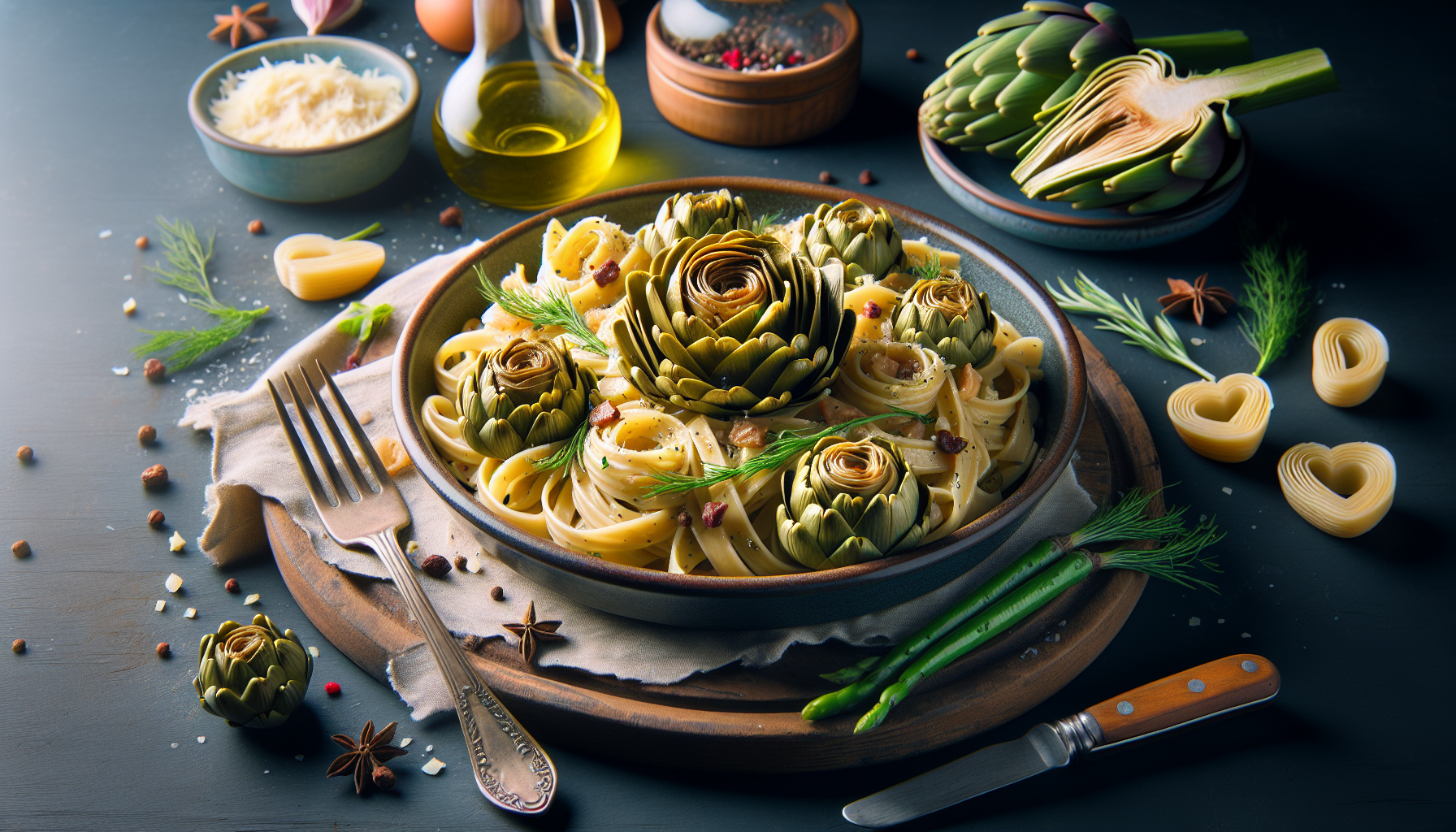 pasta carciofi